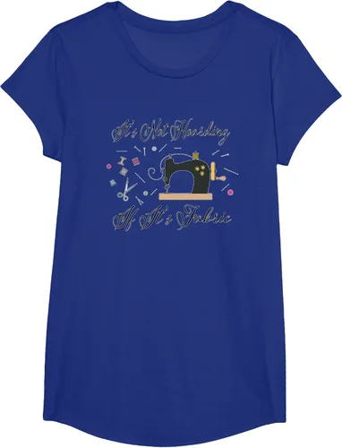 Vista 32 de It's Not Hoarding If Its - Camiseta de costura para acolchado, Blanco, S