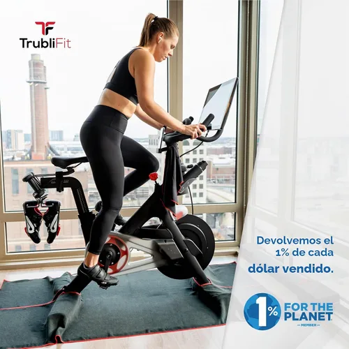 Vista 5 de Tacos de repuesto para bicicleta compatibles con zapatos Peloton y pedales Look Delta