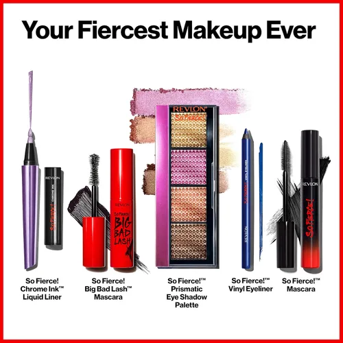 Vista 4 de Revlon So Fierce! Paleta de sombras prismáticas