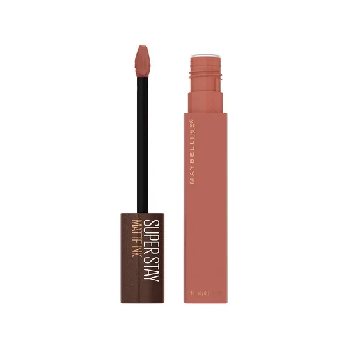 Vista 12 de Maybelline SuperStay - Lápiz labial líquido de tinta mate, “Mover”. 0.17 Oz liquidas 160 MOVER