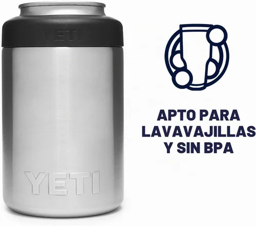 Vista 5 de YETI Rambler Colster - Funda aislante de latas de 12 onzas, aislador de latas Colster para latas de tamaño estándar, acero inoxidable