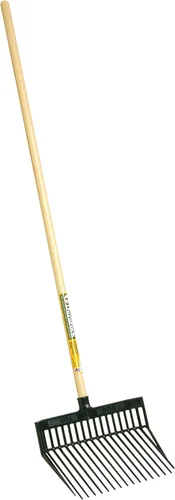 Vista 10 de Little Giant® DuraFork Horca de Heno Horca para Estiércol Horca Estable de Policarbonato con Púas Anguladas Azul Baya