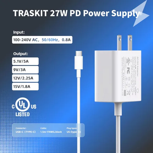 Vista 8 de TRASKIT Kit básico para Raspberry Pi 5 2 GB de RAM, fuente de alimentación PD de 27 W, estuche PI5, enfriador activo y placa única Pi 5 de 2 GB