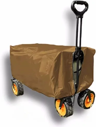 Vista 5 de Cubierta plegable para lluvia, impermeable, para carro de jardín, cubierta plegable para carrito de jardín, cubierta plegable para carrito