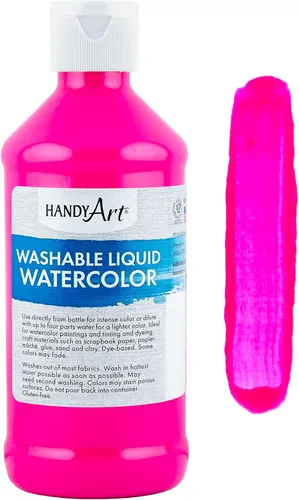 Vista 12 de Handy Art Pintura líquida lavable para acuarela, juego de 10