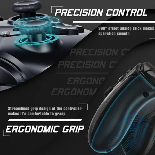 Vista 2 de Switch Controllers Wireless Switch Pro Controller for Nintendo Switch ControllerSwitch LiteSwitch OLED Switch Remote Gamepad with Joystick