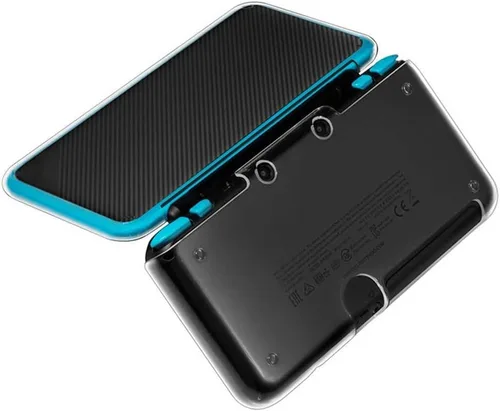 Vista 6 de OSTENT Carcasa protectora de cristal transparente para consola Nintendo 2DS LLXL