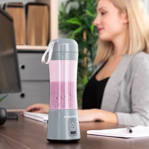Vista 4 de Batidora de Vaso Portátil Recargable Shakuit InnovaGoods