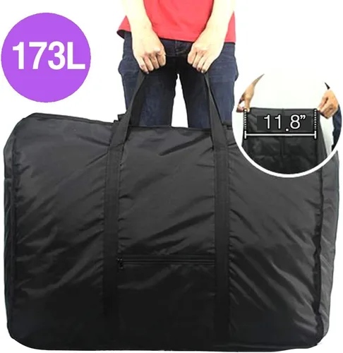 Vista 2 de Plago 88L-262L Bolsa de lona de nailon de gran tamaño gran capacidad bolsa de viaje de calidad profesional bolsa de equipaje y manta deportiva