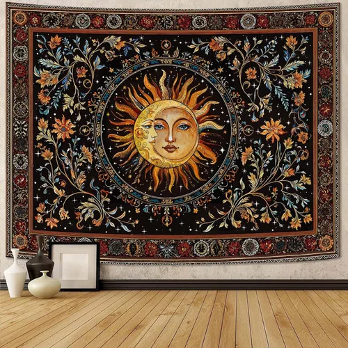 Vista 24 de Accnicc - Tapices Boho de Sol y Luna10127AXS