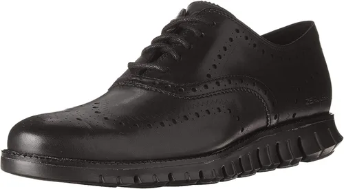 Vista 6 de Cole Haan Zerogrand Wingtip Oxford para hombre, Arena piel-costa