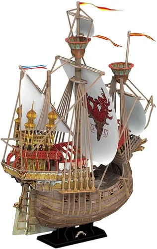 Vista 2 de Harry Potter Barco Durmstrang - Rompecabezas 3D