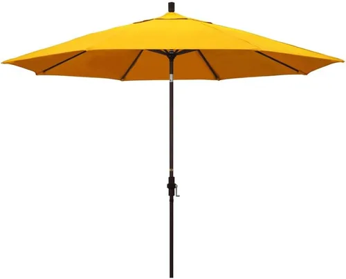 Vista 22 de California Umbrella 11' Rd Tahoe Series Aluminum Patio Umbrella Beige antiguo