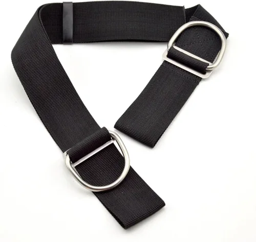 Vista 3 de Almencla Tech Dive 2 pulgadas de ancho cómodo buceo correa de entrepierna accesorios - negro ligero