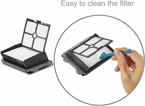 Vista 5 de Filtros Cepillos de Rodillo Partes de Aspiradora Compatible con Tineco Floor ONE S3 e IFloor 3 Cepillos de Rodillo Accesorios Elementos