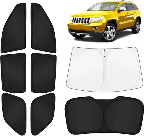 Vista 82 de KUST - Parasol plegable para parabrisas para BMW X1 E84, accesorios 2011 2012 2013 2014 2015, protector de visera de sol ajustable que bloquea