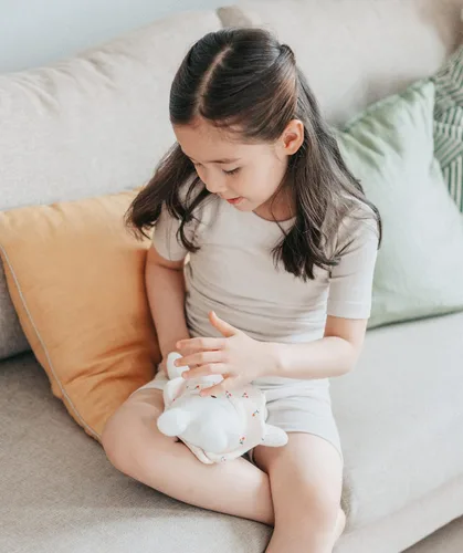 Vista 35 de AVAUMA - Pijama para niños y niñas de algodón básico para uso diario