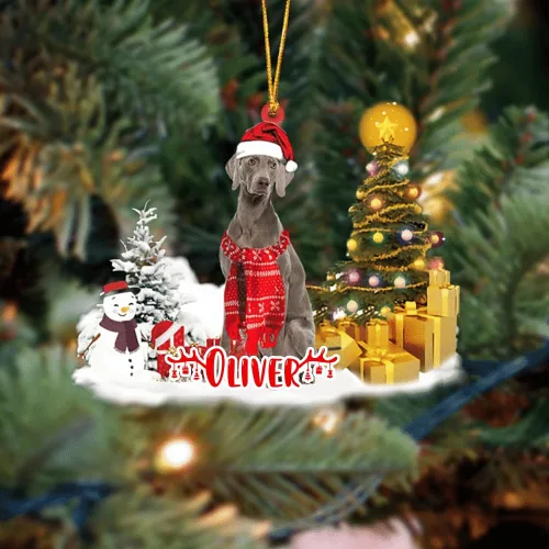 Vista 119 de NAZENTI Adorno personalizado de gato abisinio con árbol de pino, adorno de Navidad personalizado para perros amantes de las mascotas, colgante