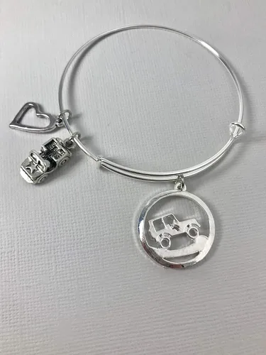 Vista 2 de Pulsera de joyería de vehículo de 4 x 4 para mujer, 4 x 4, vehículo niña