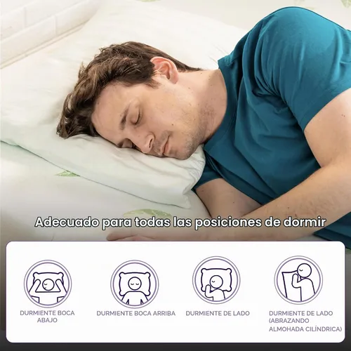 Vista 5 de NapQueen Individual, colchón de espuma viscoelástica de 6 pulgadas con té verde Anula, cama en caja, certificado CertiPUR-US