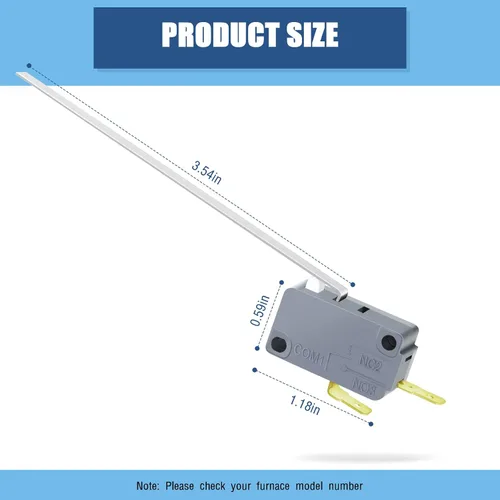 Vista 3 de Dreyoo 232261 - Interruptor de repuesto compatible con horno Suburban RV, interruptor de transferencia de bajo flujo de aire para horno de cámper