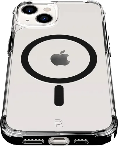 Vista 3 de REBEL Funda transparente para iPhone 13 [Crystal Series Gen-3] compatible con MagSafe, no se amarillea, antiarañazos, protección a prueba de golpes