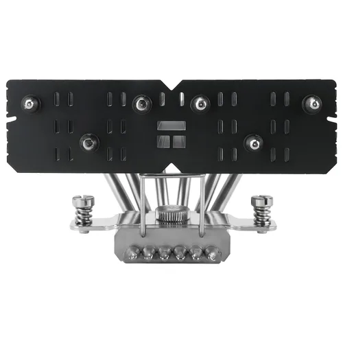 Vista 9 de Thermalright Enfriador de aire de CPU SI-100, tubos de calor de 6 × 0.236 in, enfriador de CPU silencioso PWM de 4.724 in con 2000 RPM