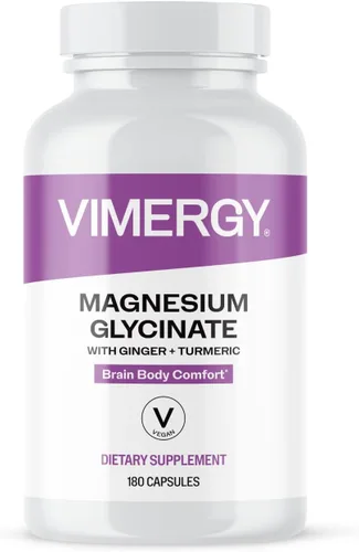 Vista 7 de VIMERGY Glicinato de magnesio – Apoyo contra el estrés – Quelado para evitar malestar estomacal*– Promueve la salud del corazón y la energía*