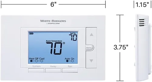 Vista 4 de White-Rodgers Serie 80, programable, termostato universal, 1F85U-42PR