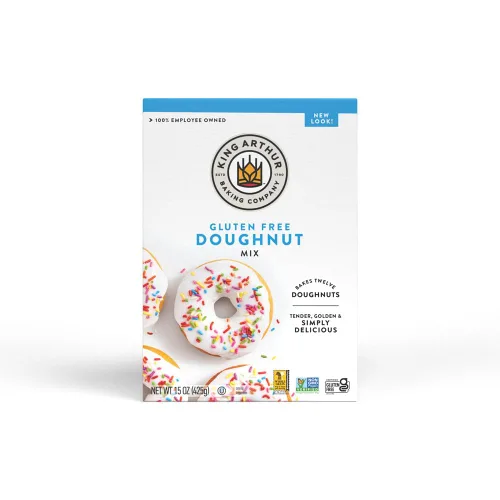 Vista 2 de King Arthur Baking Company Mezcla para Donas Sin Gluten 15 oz., Mezcla para Hornear y Desayuno, Donas, Sin OGM