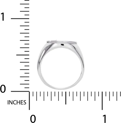 Vista 5 de DC Comics Anillo de acero inoxidable para hombre, diseño de superhéroe de la Liga de la Justicia, linterna verde