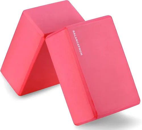Vista 10 de Fitvids Set of 2 High Density Yoga Blocks, 9"x6"x4" Each