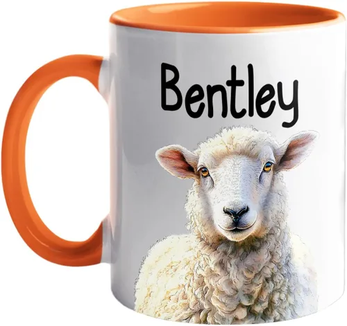 Vista 16 de Tazas de café de alpaca personalizadas elige nombre, regalos para hombres, mujeres, amantes de las alpacas, taza de café personalizada con acento