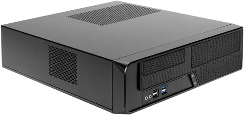 Vista 2 de InWin BL040 mATX - Caja de escritorio con PSU TFX de 300 W/Negro/IEEE 1394 - BL040.FF300TB3F