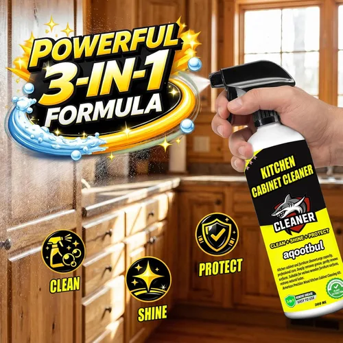 Vista 2 de Kitchen Cabinet Cleaner, Wood Cabinet Degreaser & Furniture Cleaner, 2 Pack