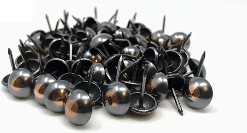 Vista 12 de DMSE – Tamaño mayorista 7/16" diámetro (0.433 in) hardware tapicería muebles decorativos Pulgar tachuelas clavos clavos 1000
