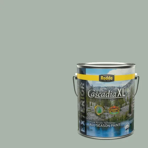 Vista 168 de Rodda Paint CASCADIA XL Pintura e imprimación satinada exterior en uno, cuarto de galón, pimienta de Jamaica