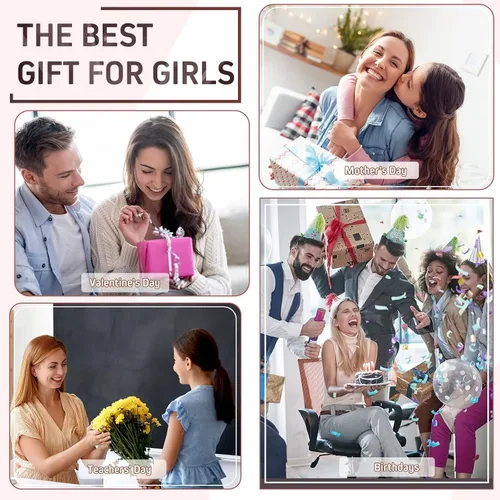 Vista 7 de Regalos de Boss Lady para mujer, organizador de joyas Best Boss Ever, regalos de pensonalización para agradecer cumpleaños, regalos de promoción