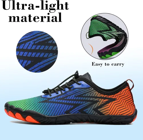 Vista 3 de Chaoslook Zapatos de agua para hombres y mujeres, deportes de secado rápido, zapatos acuáticos para natación, playa, descalzos, para senderismo