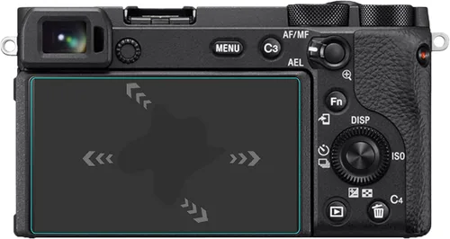 Vista 5 de MrShield - Protector de pantalla para Sony Alpha A6600 A6100 A6400 A6000 A5000 A6300 NEX-7 NEX-3N NEX-5 NEX-6L [NO para a6500/a5100] Paquete de 3