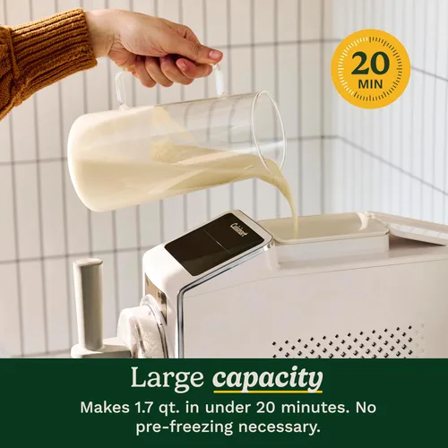 Vista 6 de Cuisinart Máquina para Hacer Slushies y Helado Suave 6 en 1, Máquina para Hacer Helados Hace Helado Suave, Granizados, Sorbetes y Más, Tecnología