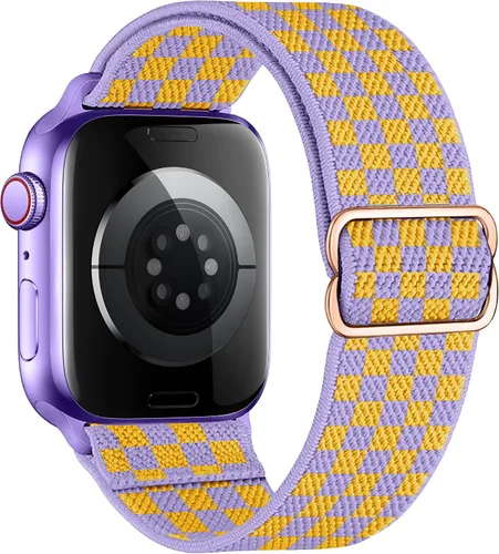 Vista 27 de Correas elásticas de nailon compatibles con Apple Watch de 1.496 pulgadas, 1.575 pulgadas, 1.614 pulgadas, 1.654 pulgadas, 1.732 pulgadas, 1.732