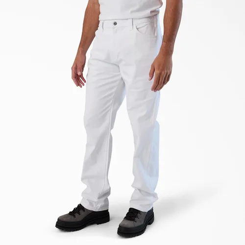 Vista 3 de Dickies Pantalones de pintor utilitarios para hombre Blanco