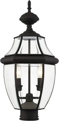 Vista 8 de Livex Lighting 2254-01 Monterey - Lámpara de 2 luces, latón antiguo