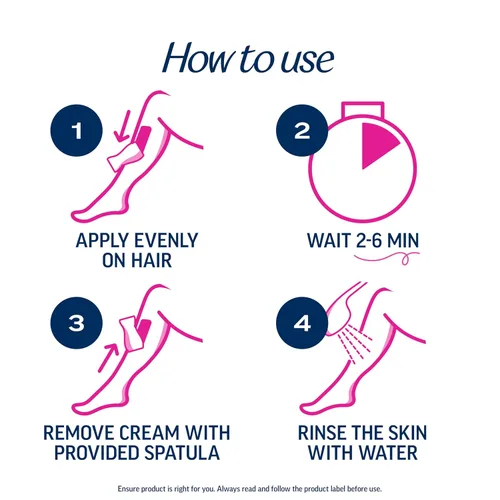 Vista 5 de VEET Crema profesional de 2 minutos para todo tipo de piel con manteca