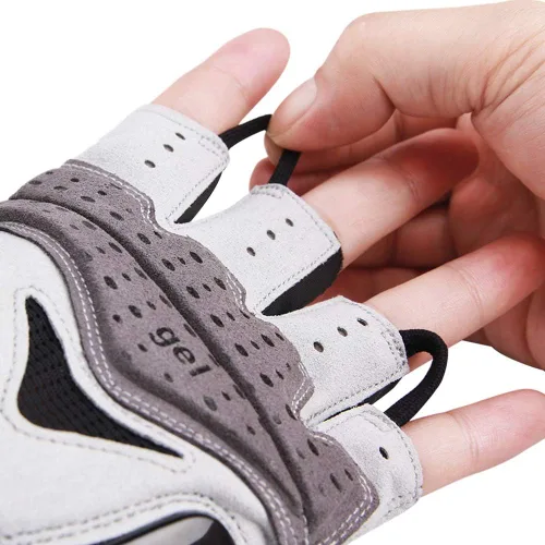 Vista 3 de CXWXC Guantes de ciclismo para hombres y mujeres Guantes de gel transpirable para bicicleta de montaña Guantes de bicicleta antideslizantes