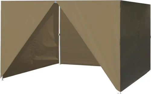 Vista 42 de Eurmax USA - Kit de paredes con cierre completo para toldo desplegable de 8x8 pies, solo 4 paredes (verde bosque)