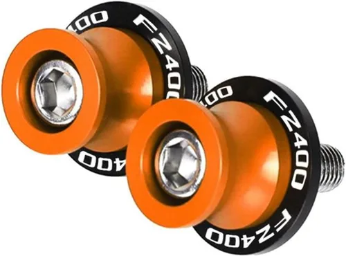 Vista 14 de Carretes de basculante CNC para motocicleta, tornillos deslizantes de 0.236 in para Yamaha FZ400 FZ 400 FZ-400 1986 1987 1988 1989 1990 1991 1992