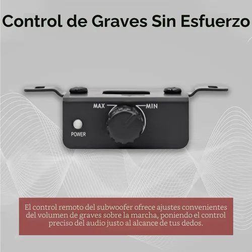 Vista 4 de Rockville dB25 - Amplificador estéreo para coche (2800 W, 1400 W, RMS 2 canales) Bass Knob, Dyno Certified, Class AB+D, MOSFET, Crossover