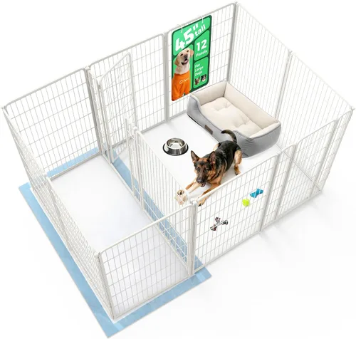 Vista 35 de FXW Homeplus Unleashed Corralito para Perros de Interior - Juego Sin Estrés y Seguro, Resistente de 24 Pulgadas 2 Paneles Corralito para Cachorros